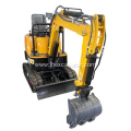 Household small excavator used mini excavator swing arm with accessories